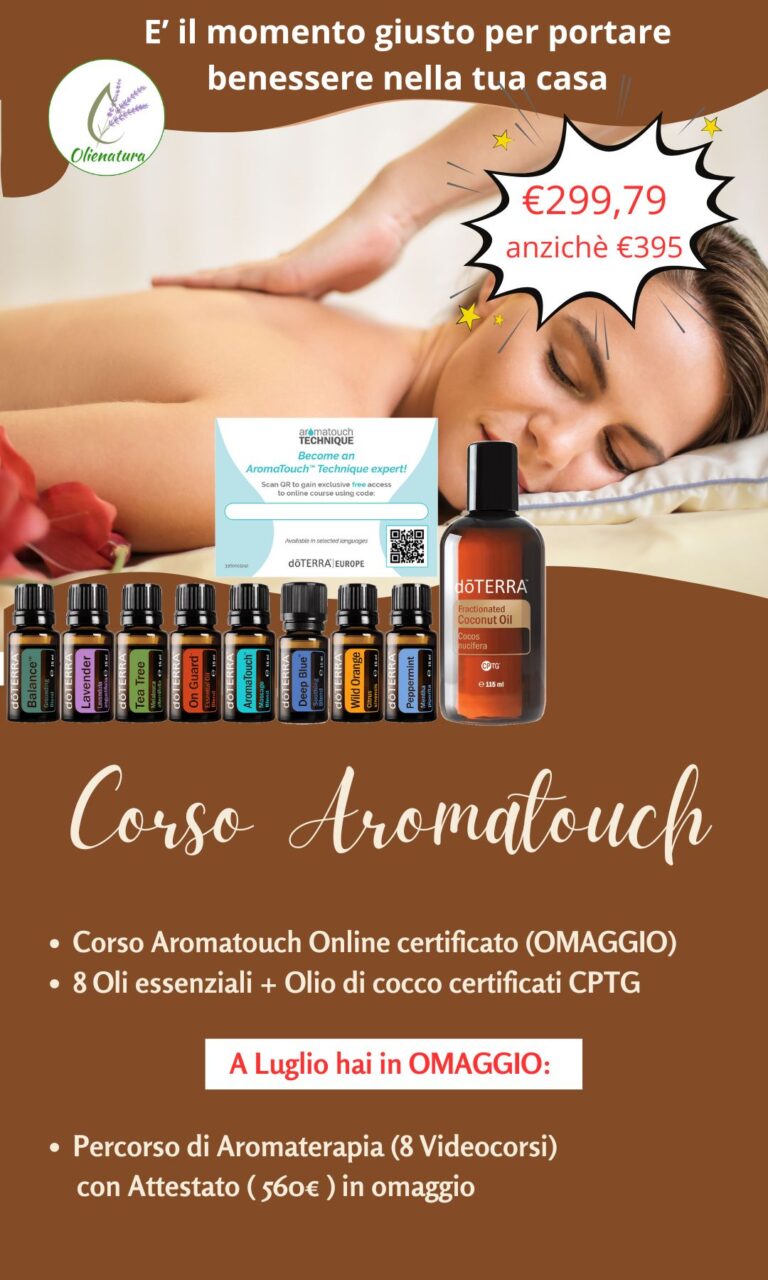corso aromatouch con attestato
