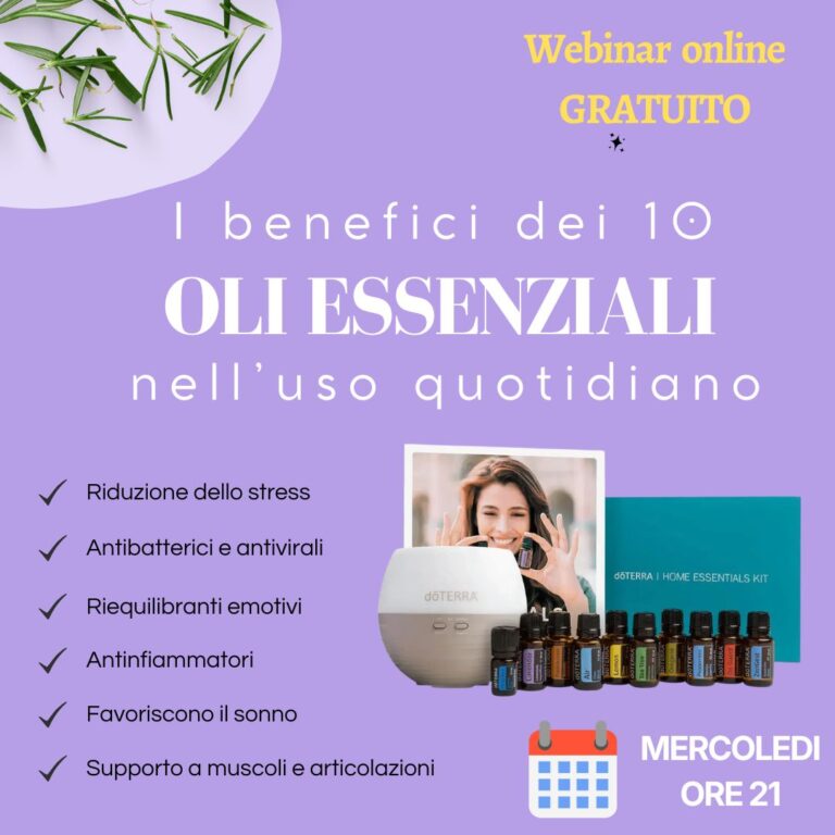 corso oli essenziali